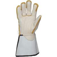 Linemans Glove, Small, Grain Cowhide Palm Consource