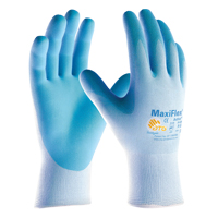 ATG MaxiFlex&reg; Ultra Lightweight Coated Gloves, 6/X-Small, Foam Nitrile Coating, 15 Gauge, Nylon Shell Consource