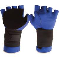 Anti-Impact Glove with Wrist Support, Size Small, Split Leather Palm Consource