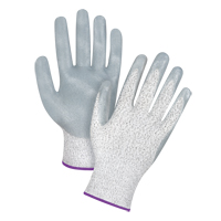 High-Performance Cut-Resistant Gloves, Size 6/X-Small, 13 Gauge, Nitrile Coated, HPPE Shell, ANSI/ISEA 105 Level 4/EN 388 Level 5 Consource