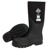 Chore Classic Fleece-Lined Work Boots, Rubber, Steel Toe, Size 5, Puncture Resistant Sole Consource