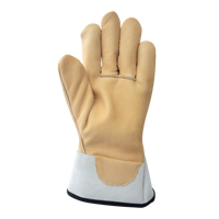 Gants pour monteur de ligne, Petit, Paume en Cuir fleur de vache Consource