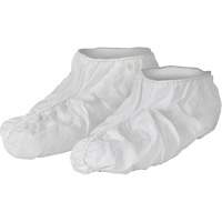 KleenGuard A40 Shoe Covers, One Size, Microporous, White Consource
