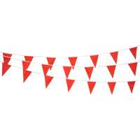 Cordon de fanions, 60' lo, Rouge Consource