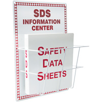 Basket-Style Aluminum Safety Data Sheet Center, English, Binders Included Consource