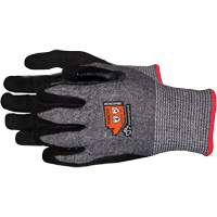 Composite-Knit Cut-Resistant Gloves, Size 6/X-Small, 13 Gauge, Foam Nitrile Coated, Stainless Steel/HPPE/TenActiv Shell, ASTM ANSI Level A7 Consource