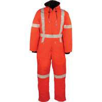 Reflective Insulated Coveralls, 2X-Large, Orange Consource