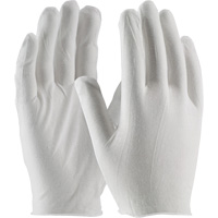 Inspection Gloves, Cotton, Unhemmed Cuff, One Size Consource