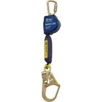 Nano-Lok Extended Length Self-Retracting Lifeline, 9', Polyester/Web, Swivel Consource