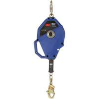 Smart Lock Self-Retracting Lifeline, 50', Galvanized Steel, Swivel Consource