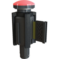 PLUS Barrier System Strobe Light Bracket & Red Strobe Light, Black Consource