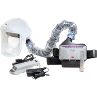 Versaflo PAPR Kit, Loose Fitting Hood & Faceshield, Lithium-Ion Battery Consource