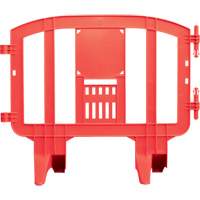 Minit Barricade, Interlocking, 49" L x 39" H, Red Consource