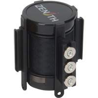 Cassette de ruban magn&eacute;tique pour barri&egrave;re de contr&ocirc;le des foules personnalis&eacute;e, 12', Ruban Noir Consource
