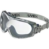 Uvex HydroShield&reg; Stealth&reg; OTG Safety Goggles, Clear Lens, Anti-Fog/Anti-Scratch, Indirect Vent Consource