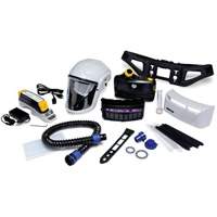Versaflo Powered Air Purifying Respirator Painter's Kit, Headcover & Faceshield, Lithium-Ion Battery Consource
