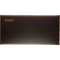 Tapis anti-fatigue pour travail debout, Lisse, 18" x 36" x 1", Noir, Caoutchouc Consource