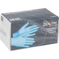 Vending Pack Disposable Gloves, Medium, Nitrile, 4.5-mil, Powder-Free, Blue Consource