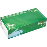 Gants jetables de calibre m&eacute;dical r&eacute;sistants &agrave; la perforation, Moyen, Nitrile, 4,5 mils, Sans poudre, Bleu, Classe 2 Consource