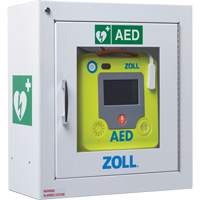 Standard Surface-Mounted AED Wall Cabinet, Zoll AED 3 For, Non-Medical Consource