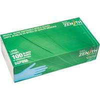 Puncture-Resistant Medical-Grade Disposable Gloves, Large, Nitrile, 3.5-mil, Powder-Free, Blue, Class 2 Consource