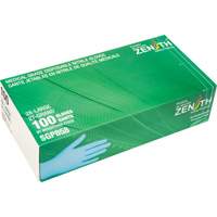 Puncture-Resistant Medical-Grade Disposable Gloves, 2X-Large, Nitrile, 3.5-mil, Powder-Free, Blue, Class 2 Consource