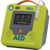 Professional Rescuers AED 3 BLS Defibrillator, Semi-Automatic, French, Class 4 Consource