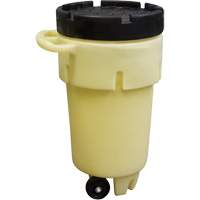 Contenant sur roues Poly-Spillpack, 50 gal. US, Mobile Consource