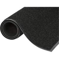 Tapis d'accueil Jasper, Grattoir, 3' x 5' x 5/16", Noir Consource
