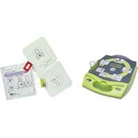 AED Plus&reg; Defibrillator with Bonus Pedi-Padz&reg; II Electrodes, Automatic, English, Class 4 Consource
