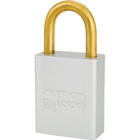 American Lock&reg; Safety Padlock, Clear, Keyed Alike, Aluminum, 1-1/2" Width Consource