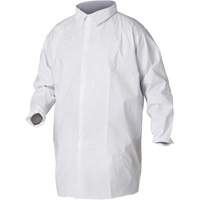 KleenGuard A20 Lab Coats, SMS, White, Small Consource