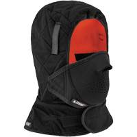 N-Ferno&reg; 3-Layer Winter Hard Hat Liner with Mouthpiece, Fleece Lining, One Size, Black Consource