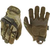 Gants antichocs tactiques MultiCam M-Pact, 8, Paume en Synth&eacute;tique, Poignet Boucle et crochet Consource