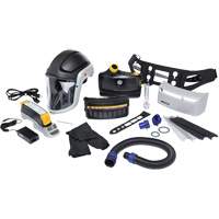 Versaflo TR Series Heavy Industry PAPR Kit, Hard Hat & Faceshield, Lithium-Ion Battery Consource