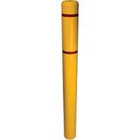 Couvre-bollard, 6" dia. x 52" l, Jaune Consource