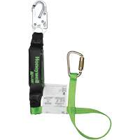 Miller&reg; HP Shock-Absorbing Lanyard, 4', Carabiner Center, Locking Snap Hook Leg Ends, Polyester Consource
