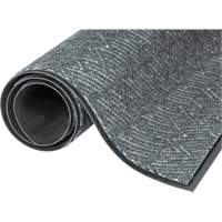Tapis daccueil Performance Triathlon, Essuie-pieds/grattoir, 6' x 10' x 7/16", Gris frais Consource