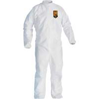 KleenGuard KGA300 Coveralls, 4X-Large, White, Microporous Consource
