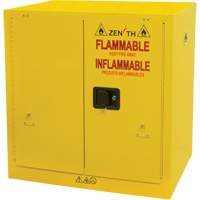 Armoire pour produits inflammables, 22 gal., 2 Porte(s), 35" La x 35" h x 22" p Consource