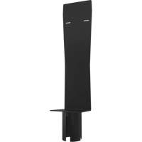 Dispenser Holder for Crowd Control Post, Black Consource