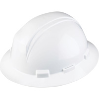 North&reg; Kilimanjaro Full Brim Hardhat, Meets CSA Type 1, Ratchet Suspension, Vented Consource