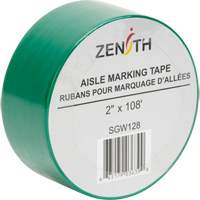 Ruban pour marquage d'all&eacute;es, 2" x 108', PVC, Vert Consource