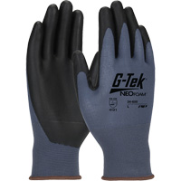 G-Tek&reg; NeoFoam&reg; Seamless Knit Coated Gloves, X-Small, Polyurethane Coating, 15 Gauge, Nylon Shell Consource