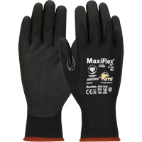 Gants compatibles avec les &eacute;crans tactiles ATG MaxiFlex Cut, Taille T-petit, Calibre 15, Rev&ecirc;tement Mousse de nitrile, Enveloppe en Polyester/Kevlar, ASTM ANSI niveau A4/EN 388 niveau 3/EN 388 niveau D Consource