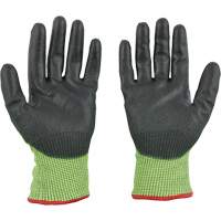 Gants &agrave; haute visibilit&eacute; enduits par trempage, Taille Petit, Calibre 15, Rev&ecirc;tement Polyur&eacute;thane, Enveloppe en Poly&eacute;thyl&egrave;ne, ASTM ANSI niveau A5 Consource