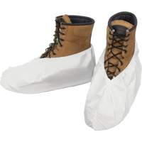 Shoe Covers, One Size, Microporous, White Consource