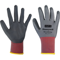 Gants de protection contre les coupures WorkEasy, Taille 6/T-petit, Calibre 13, Rev&ecirc;tement Mousse de nitrile, Enveloppe en Polyester, EN 388 niveau 1 Consource