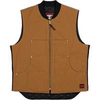 WV04 Moto Vest, Men's, Small, Brown Consource