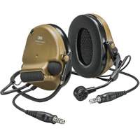 Casque VI NIB avec deux fils de sortie Peltor ComTac, Style Cordon cervical, 22 dB Consource
